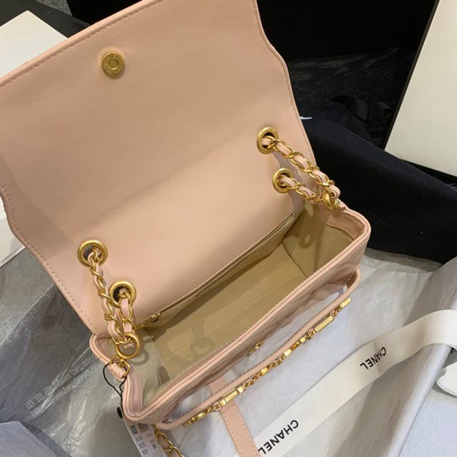 Chanel女包 AS1490 Chanel鏈條女包 香奈兒2020年春夏爆款單肩斜挎字母包 小香最新火爆款  djc3924